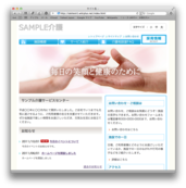 パソコンでの表示 パソコンでの表示